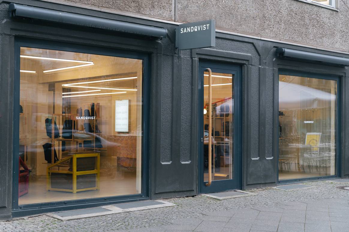 Bild: Berliner Sandqvist Store Aussenansicht, via PR