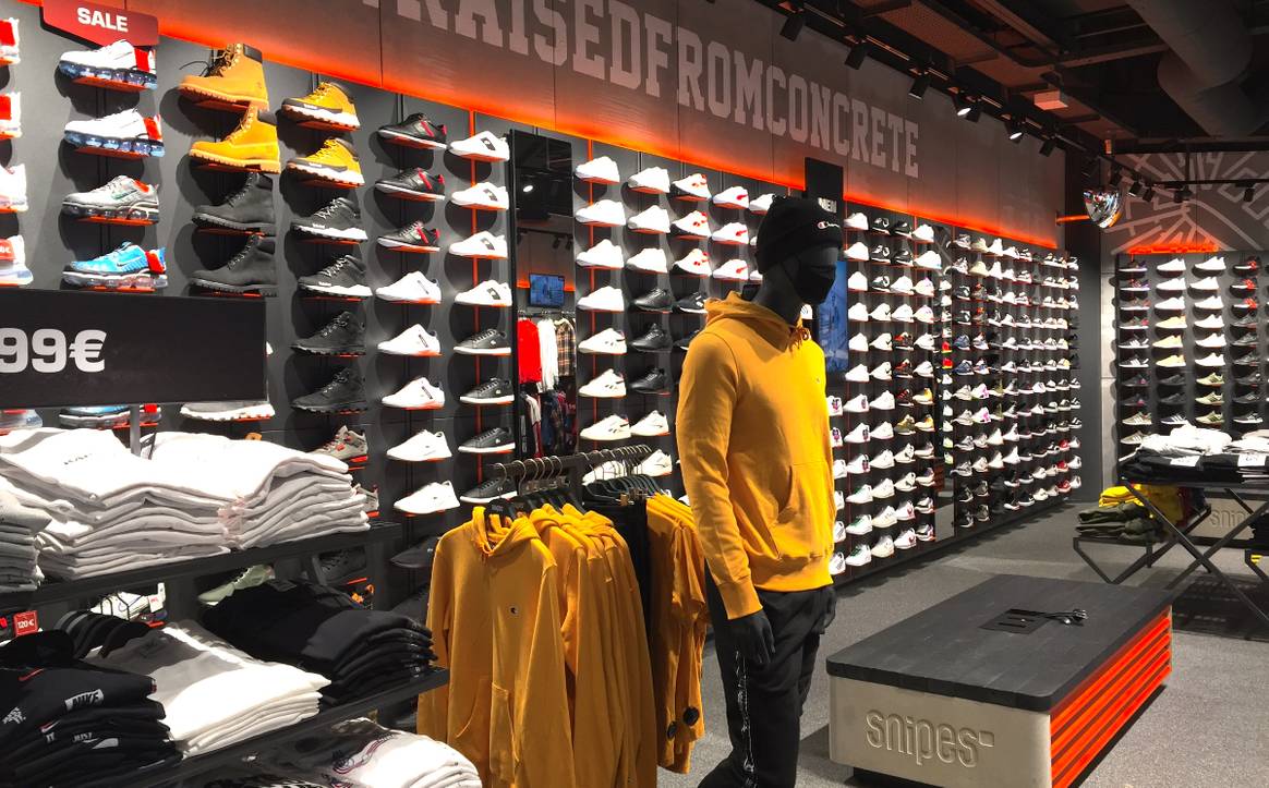 Snipes vergrößert Flagship-Store in Berlin