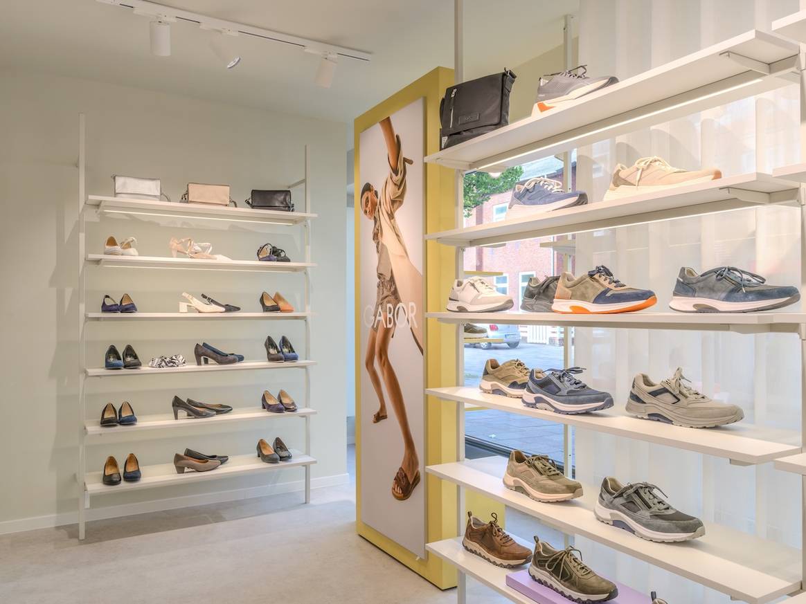 View of the newly designed Gabor flagship store in Westerland on Sylt Image: Sven Erberich