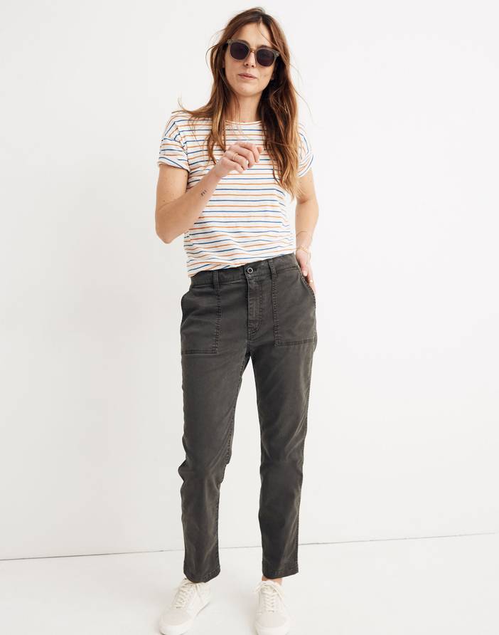 Stovepipe Fatigue Pants: TENCEL™ Lyocell Edition | Madewell