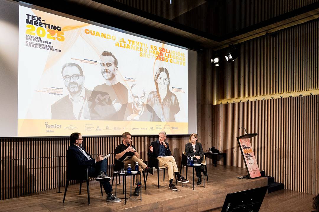 Encuentro TexMeeting 2025, organizado por Texfor el 16 de octubre de 2025 en Barcelona (España).