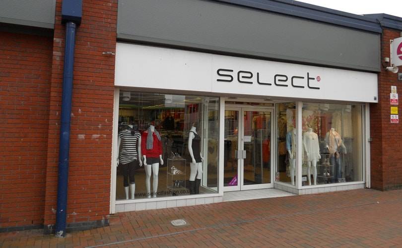 Select Fashion set to close 12 stores across the UK following CVA filing