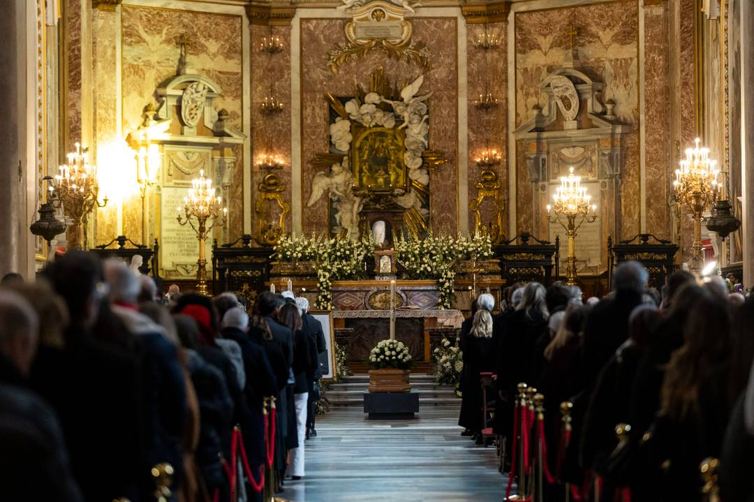 Un momento della cerimonia