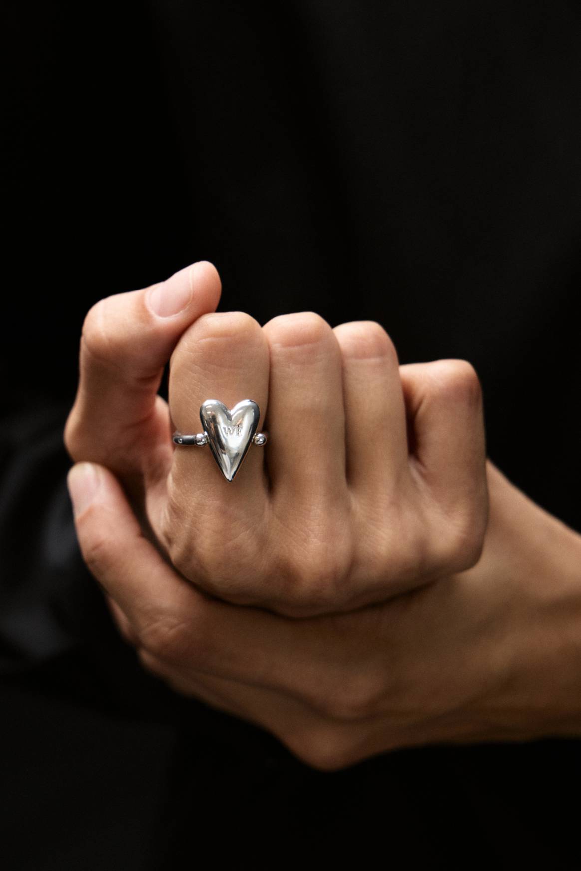 Bague réversible Heart Flip Ring Avgvst