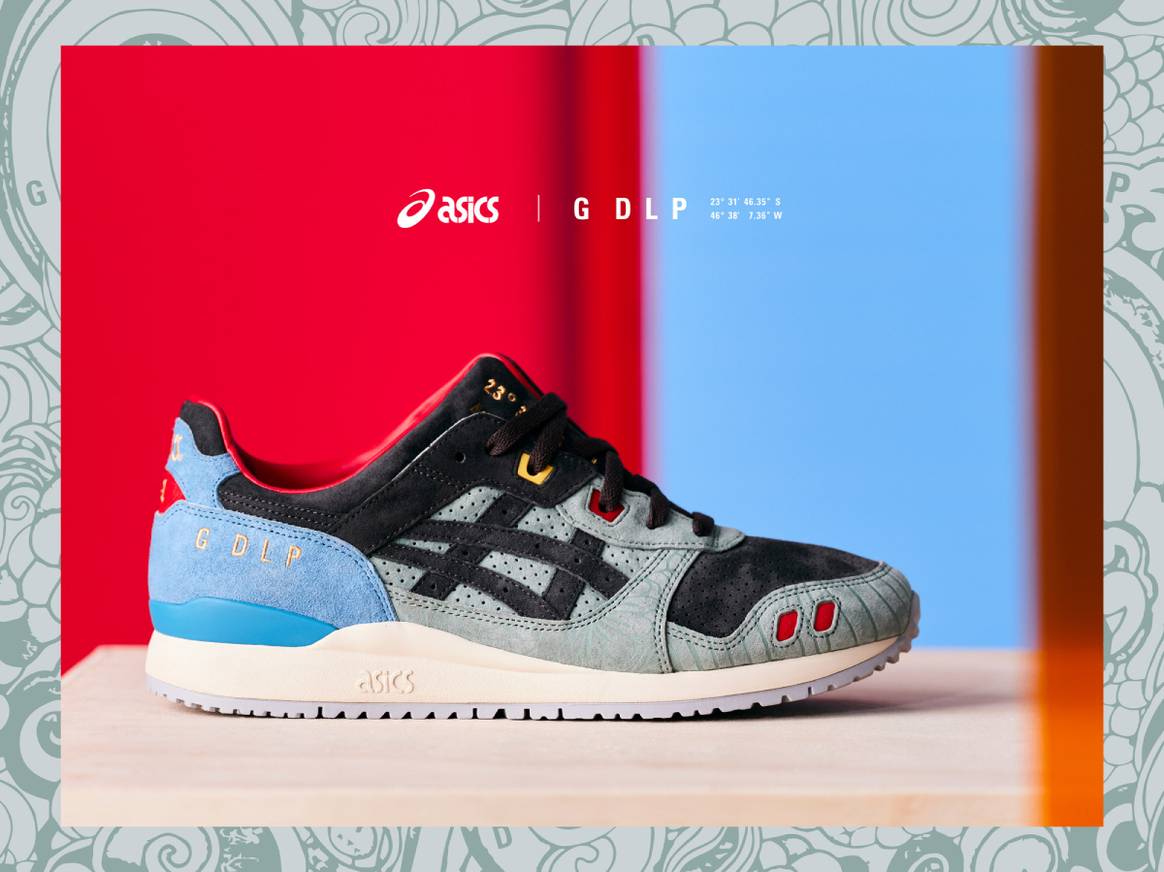 ASICS e Guadalupe lançam tênis inspirado na Tropicália