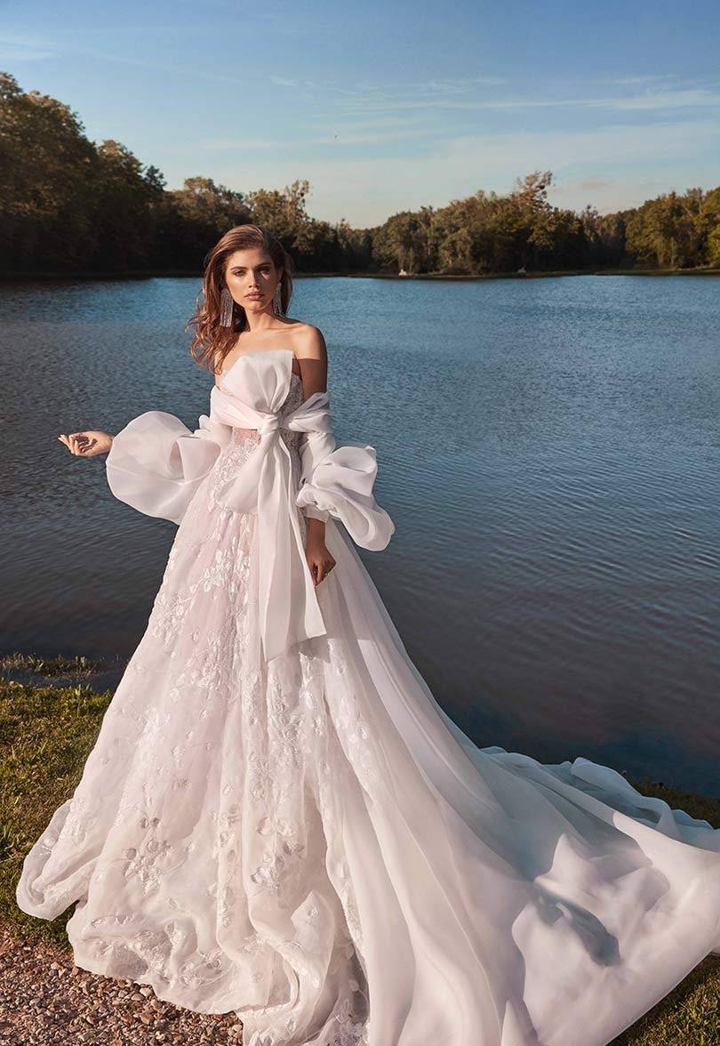 In beeld: 7 standout collecties tijdens Bridal Fashion Week herfst 2020