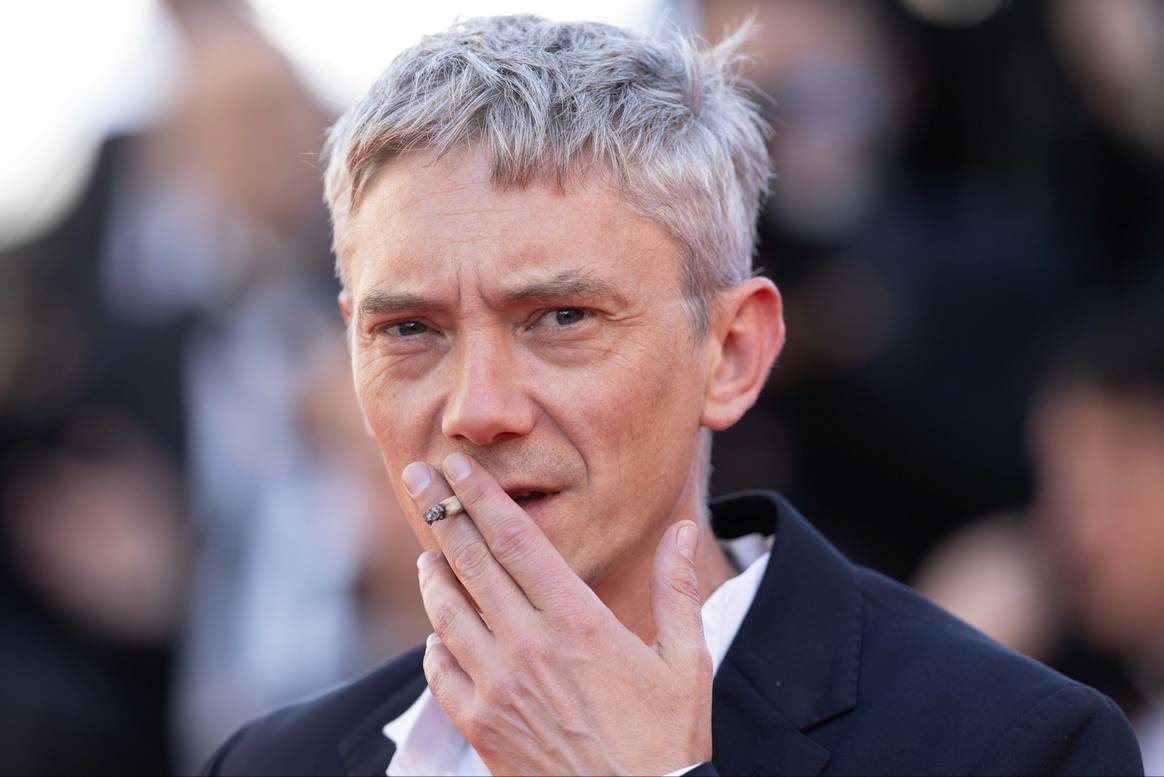 Swann Arlaud at the 79th annual Cannes Film Festival.
