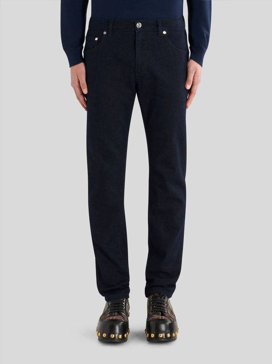 Jacquard-jeans Mit Ton In Ton-muster | Etro