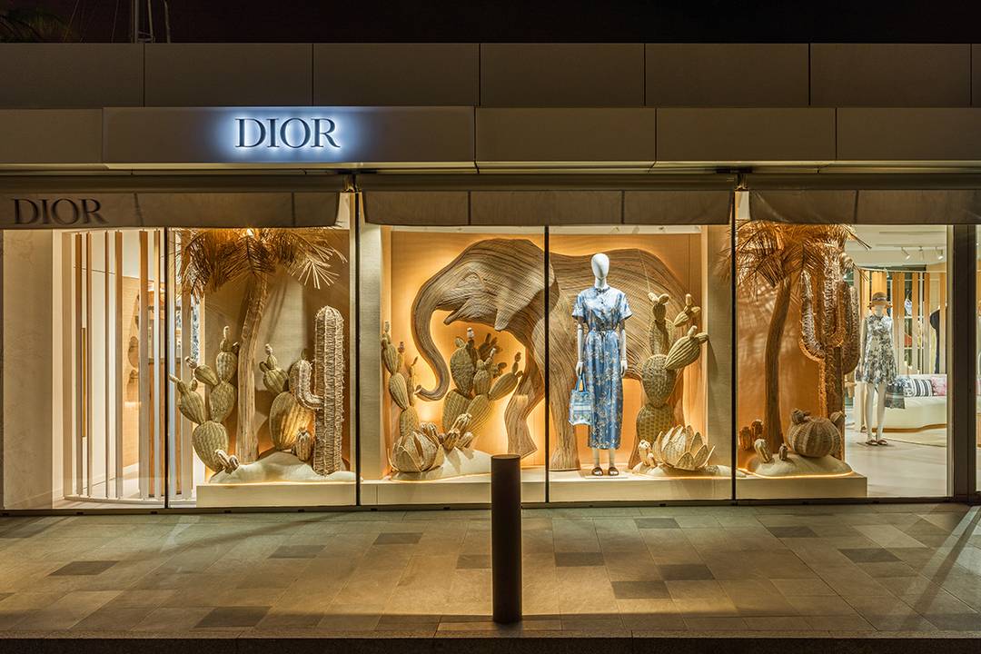 Tienda “resort” de Dior en Ibiza (España).