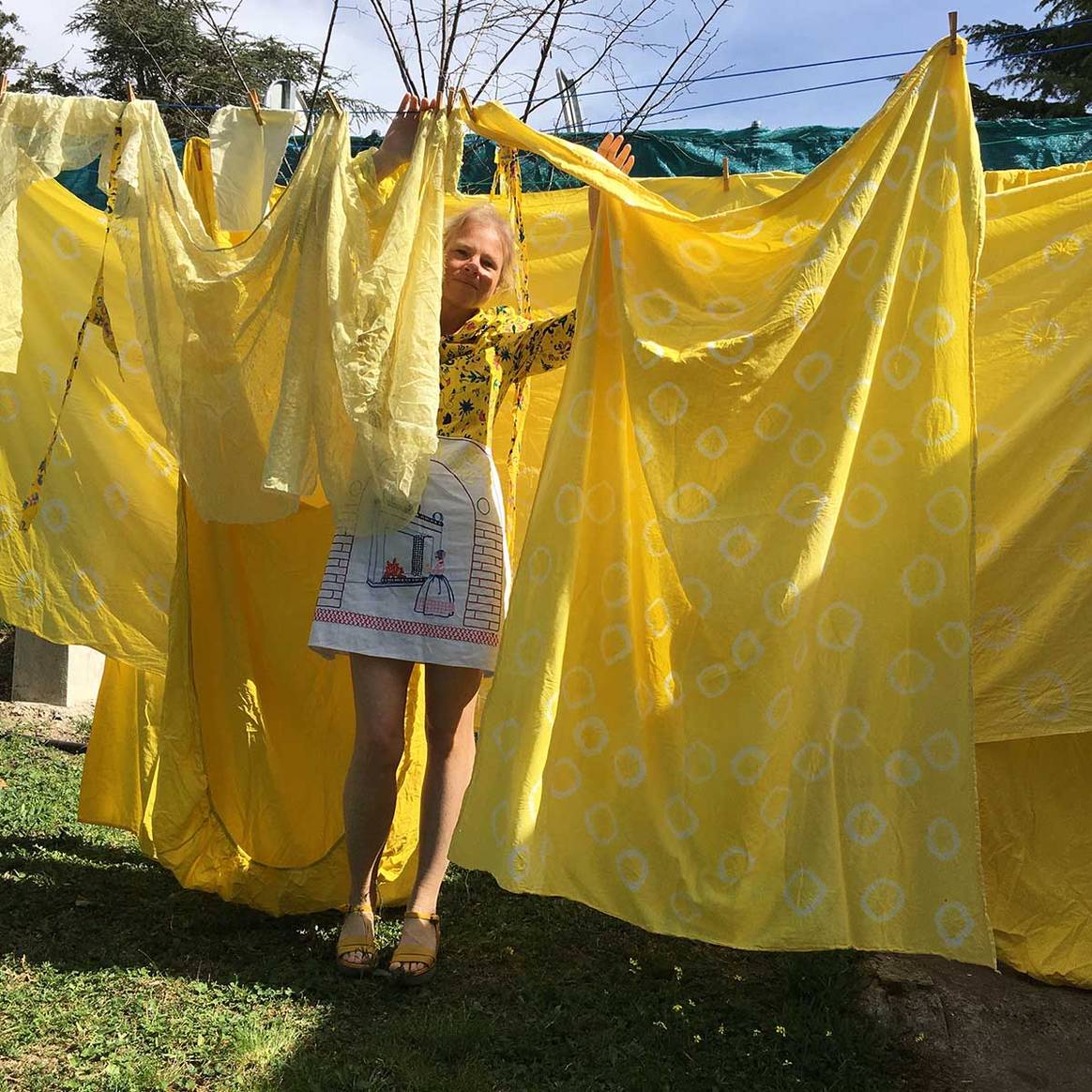 Photo Credits: El arte textil reciclado y las cerámicas de Anouk van de Visch. La Hacería.