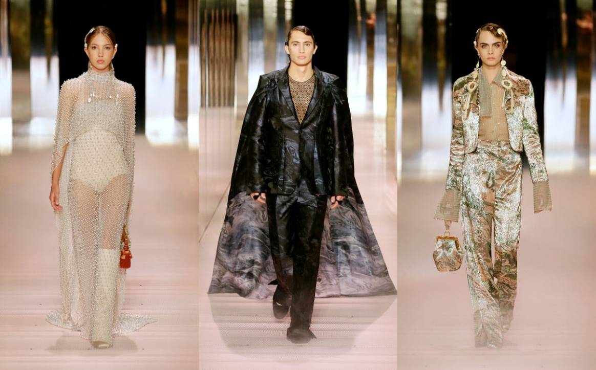 Kim Jones unveils Fendi Haute Couture debut