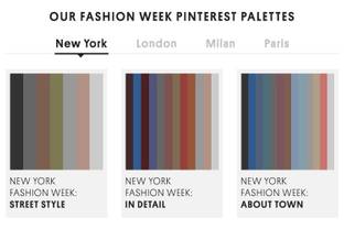 Topshop teams up with Pinterest to launch 'Pinterest Palettes'