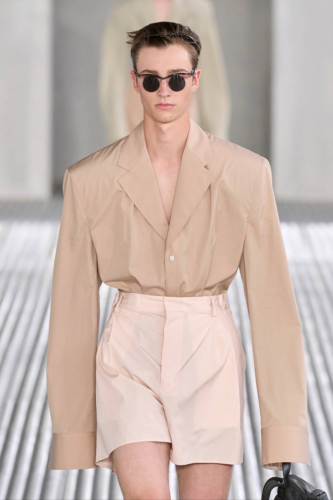 Credits: Image: Prada Menswear S24 Look 23 via Spotlight Launchmetrics