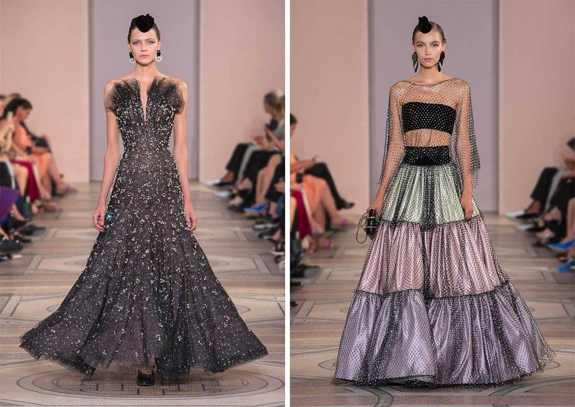 Armani reinterpreta el estilo “folk” durante la Semana de la Alta Costura de París