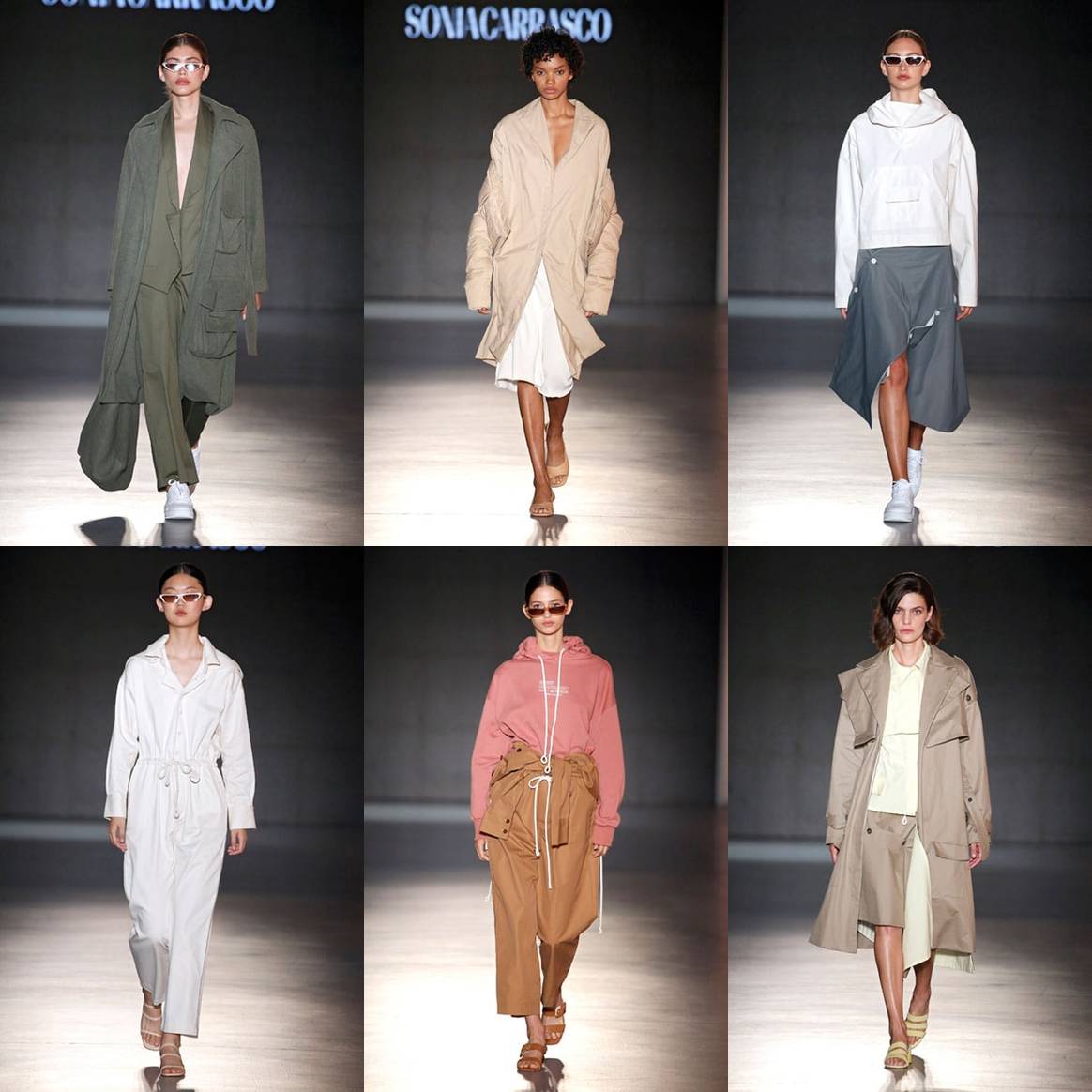 Imágenes de la colección diseñada por Sonia Carrasco que la hizo merecedora del premio al talento emergente de la 080 Barcelona Fashion en 2019