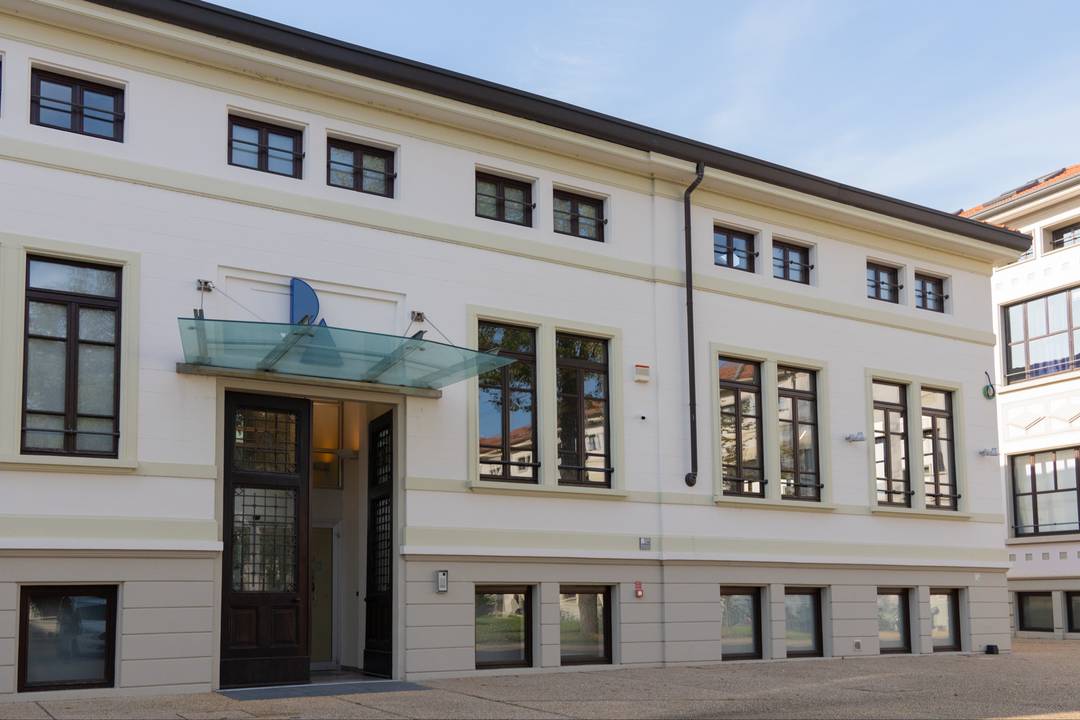 La sede di Domus Academy in via Darwin, a Milano