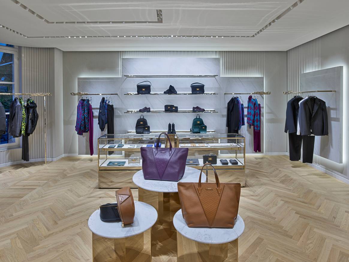 Image: Versace; Paris boutique