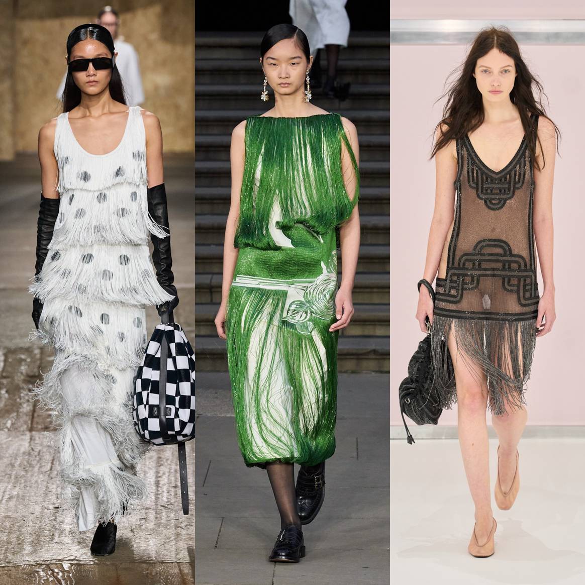 Moschino, Erdem, Fendi.