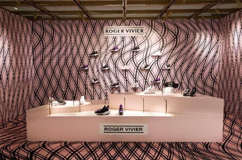 Roger Vivier s’installe aux Galeries Lafayette Champs-Élysées