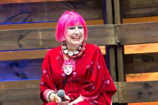 Pure London: Zandra Rhodes talks 50 years of fashion