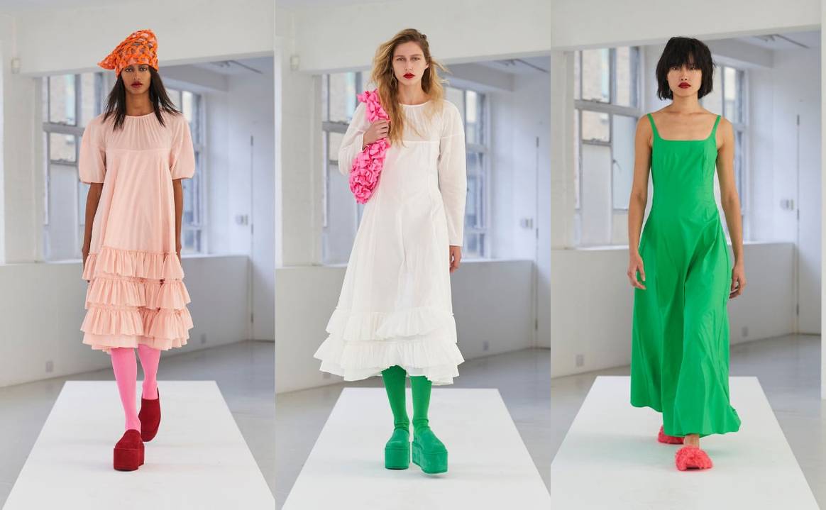 LFW: Molly Goddard brings joy to fashion week