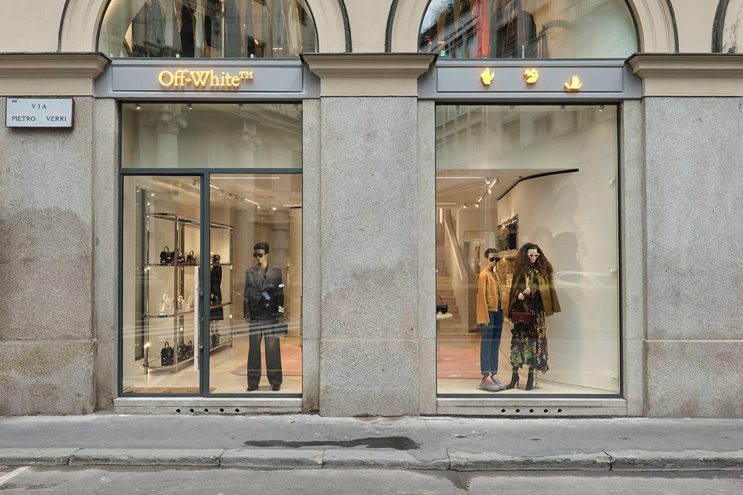 Negozio Off-White a Milano
