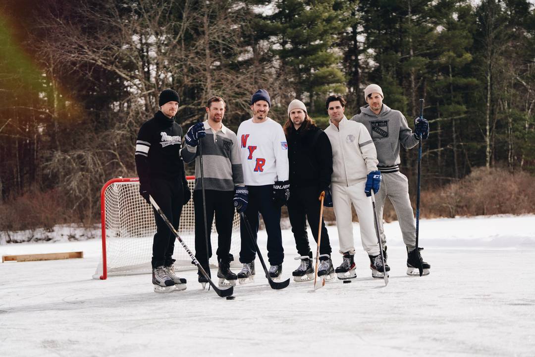 Todd Snyder by Fanatics for NHL collection - Pond Hockey campaign