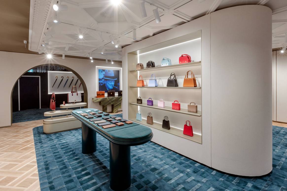 Image: Swaine; flagship store on New Bond Street, London