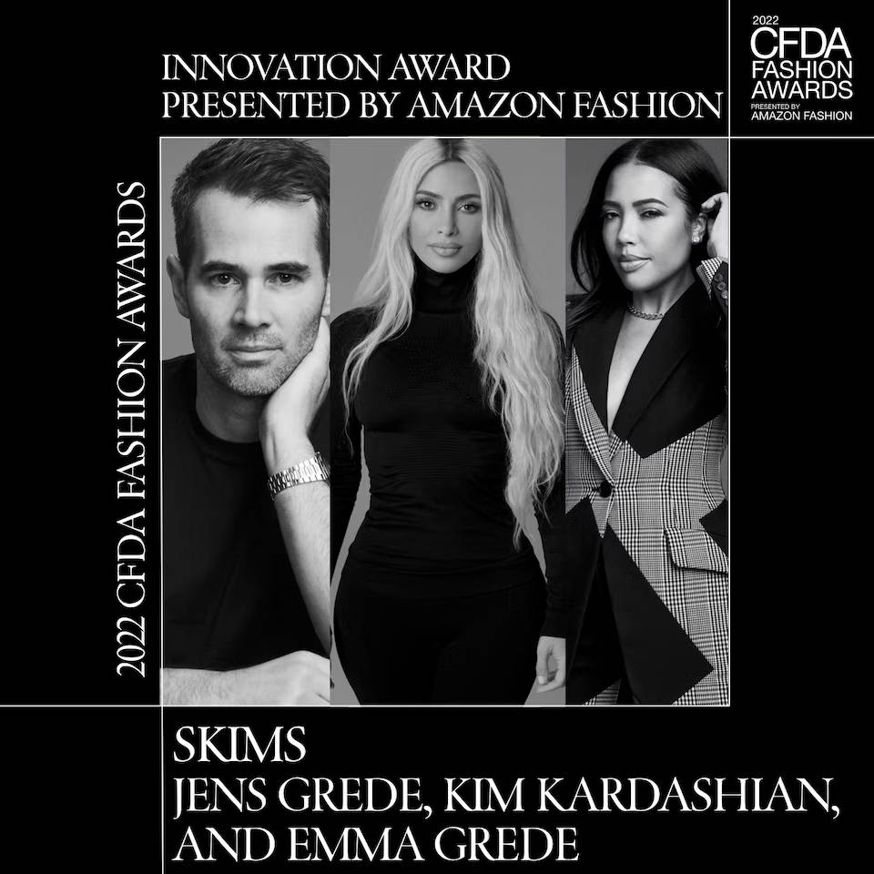 Image: CFDA, Amazon Fashion Innovation Award - Skims