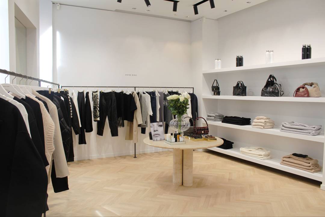 Anine Bing-Boutique in Saint-Germain-des-Prés.