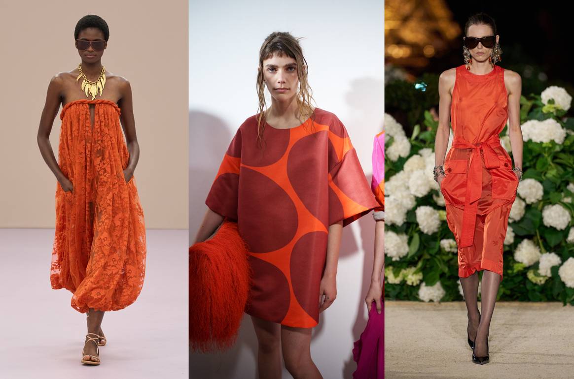 Energy Orange Zimmermann SS26 - Ready to Wear, Dries Van Noten SS26 - Ready to Wear & Saint Laurent SS26 - Ready to Wear