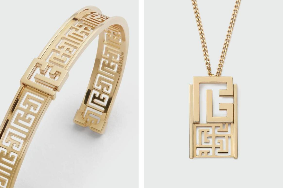 Stücke aus der Labyrinth-Kollektion. Bild: Balmain