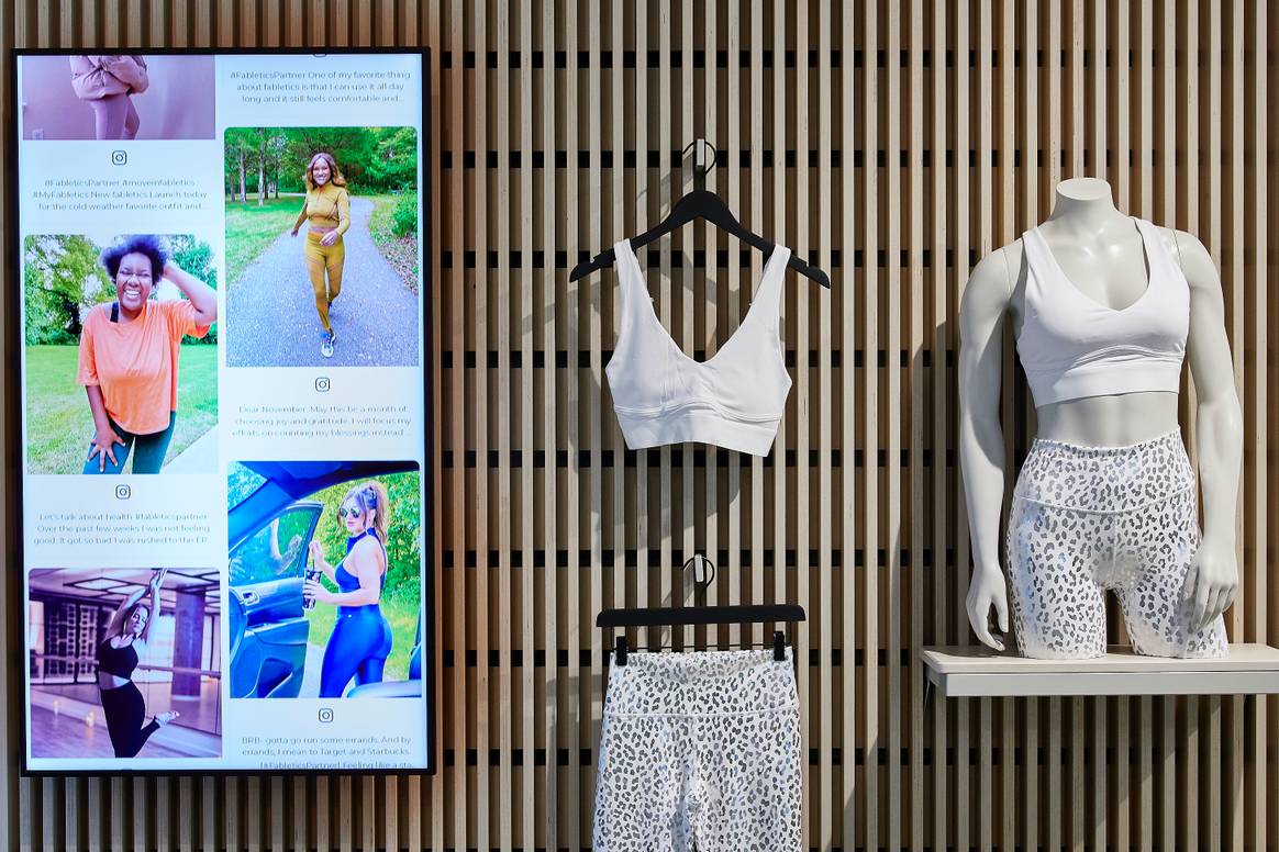 Image: Fabletics; Fabletics London store by Philip Panting