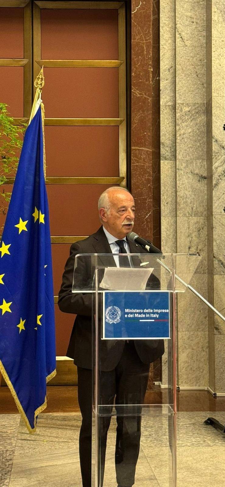 Giulio Felloni, presidente nazionale di Federazione Moda Italia-Confcommercio