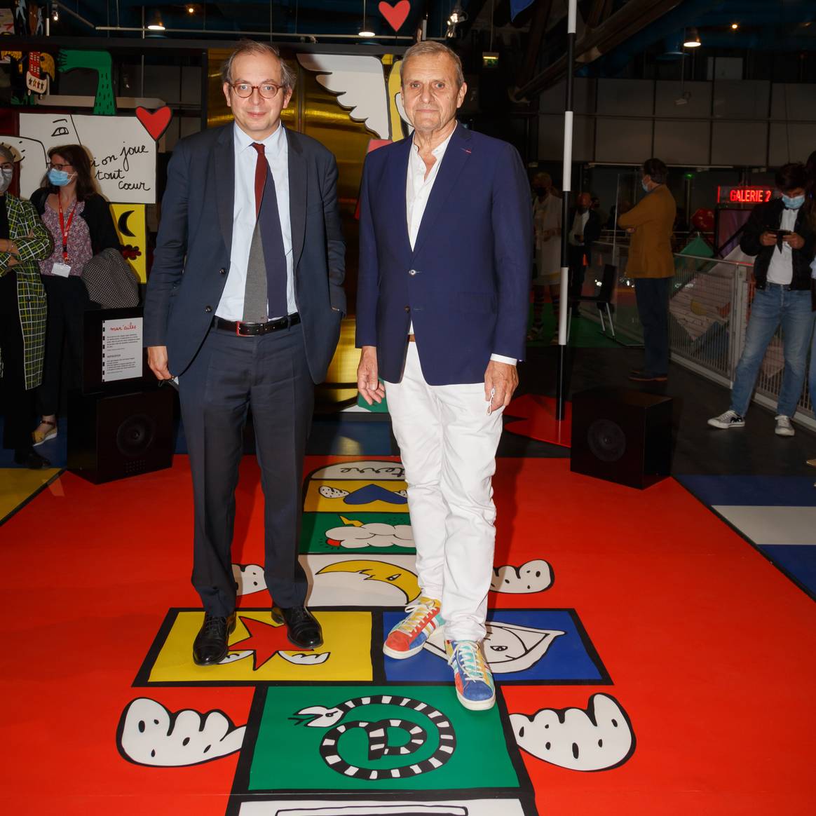 Jean-Charles de Castelbajac Le peuple de demain  © Centre Pompidou, H. Veronese, 2021