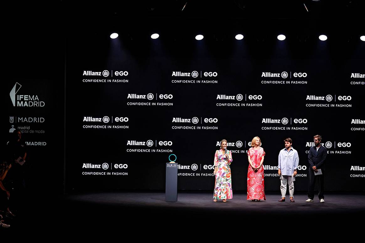 Ceremonia de entrega de la 7ª edición del premio “Allianz Ego Confidence in Fashion”, el 15 de septiembre de 2024 durante la 80ª edición de MBFW Madrid.