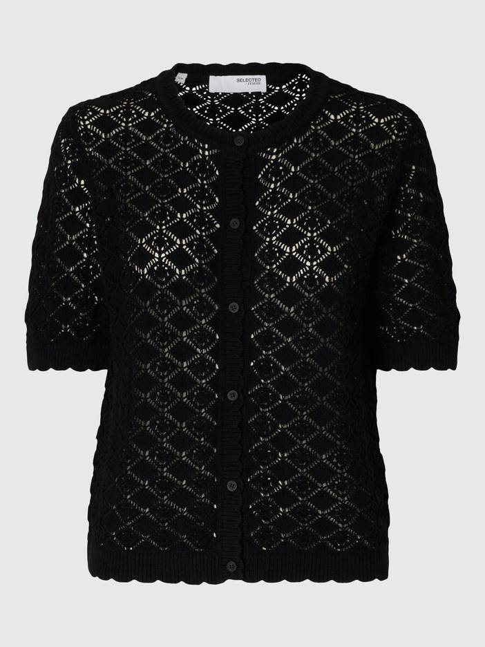Korte Mouwen Gebreid Vest | Selected-Femme