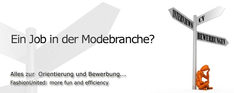 Arbeiten in der Modebranche