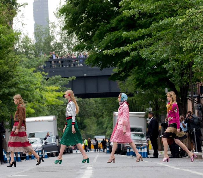 Gucci presenteert cruise collectie in Westminster Abbey in Londen