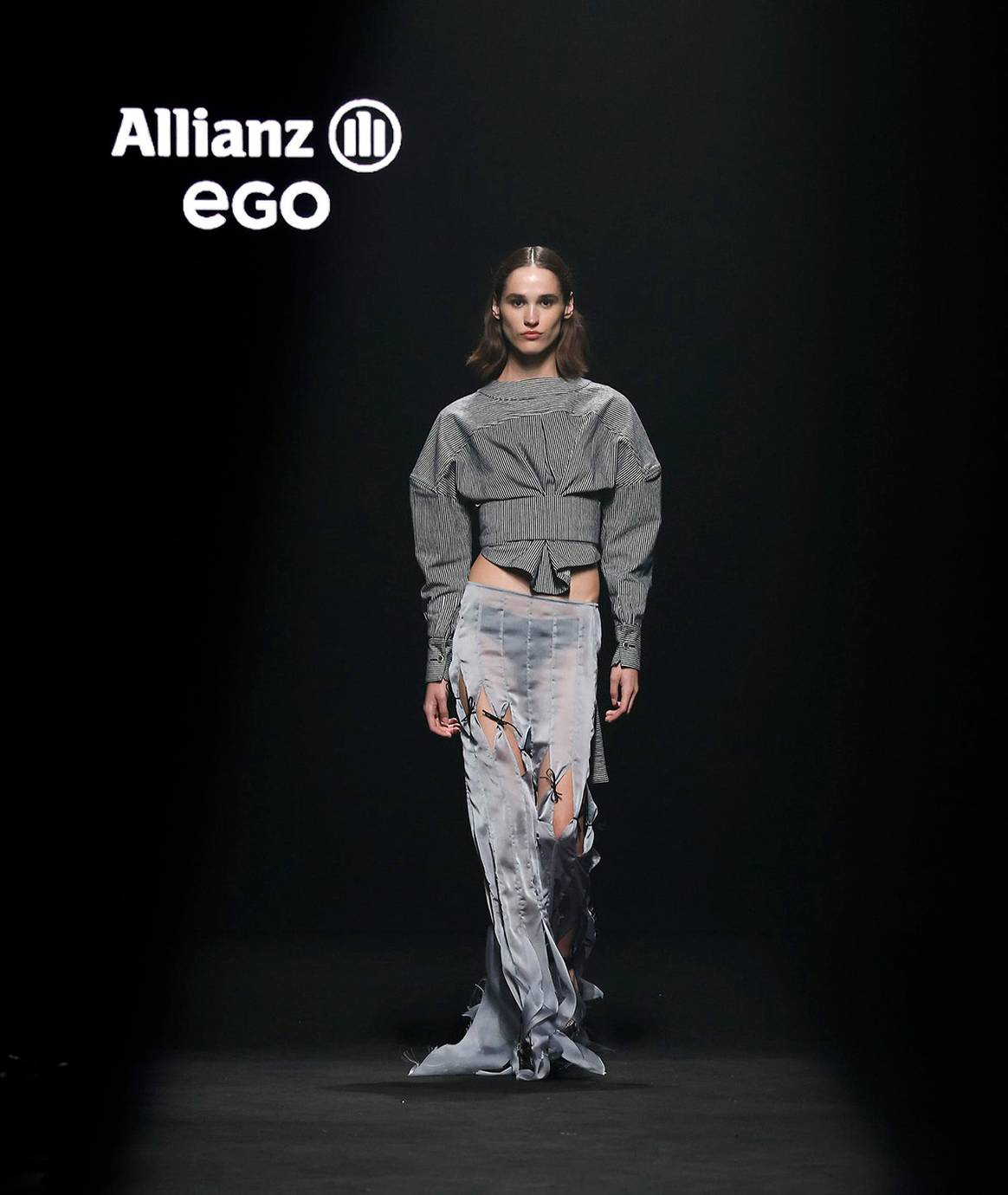 Desfile de Javier Guijarro en la pasarela Allianz Ego de MBFWMadrid durante su edición de septiembre de 2023.