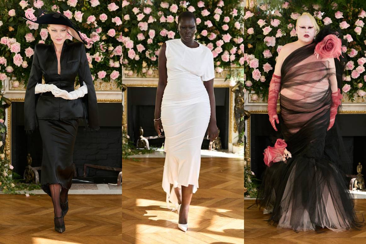 Matières Fécales Spring Summer 2026, Ready to Wear. La marca contó con uno de los casting más diversos de Paris Fashion Week.