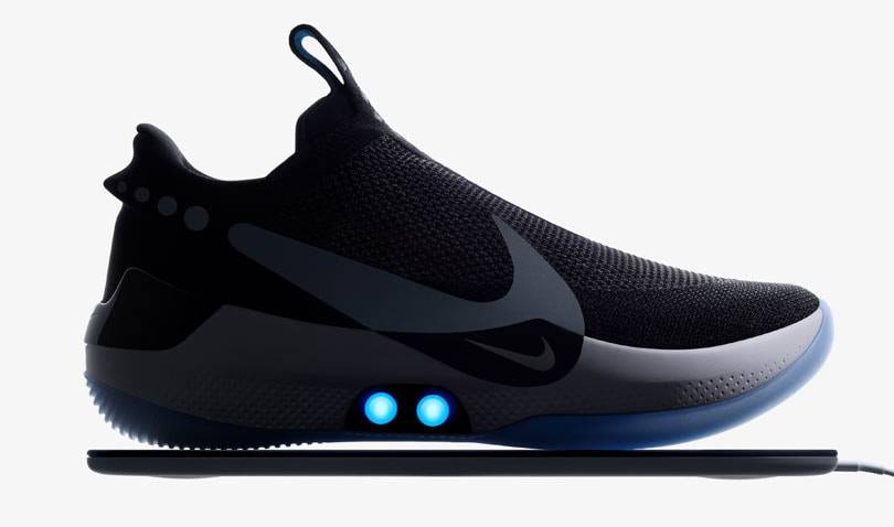 Nike unveils next-generation self-lacing basketball shoes