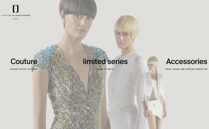 Olivier Lapidus, the first couturist to launch a solely online house
