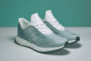 Dies ist der erste Turnschuh, der aus Fischernetzen gefertigt wurde