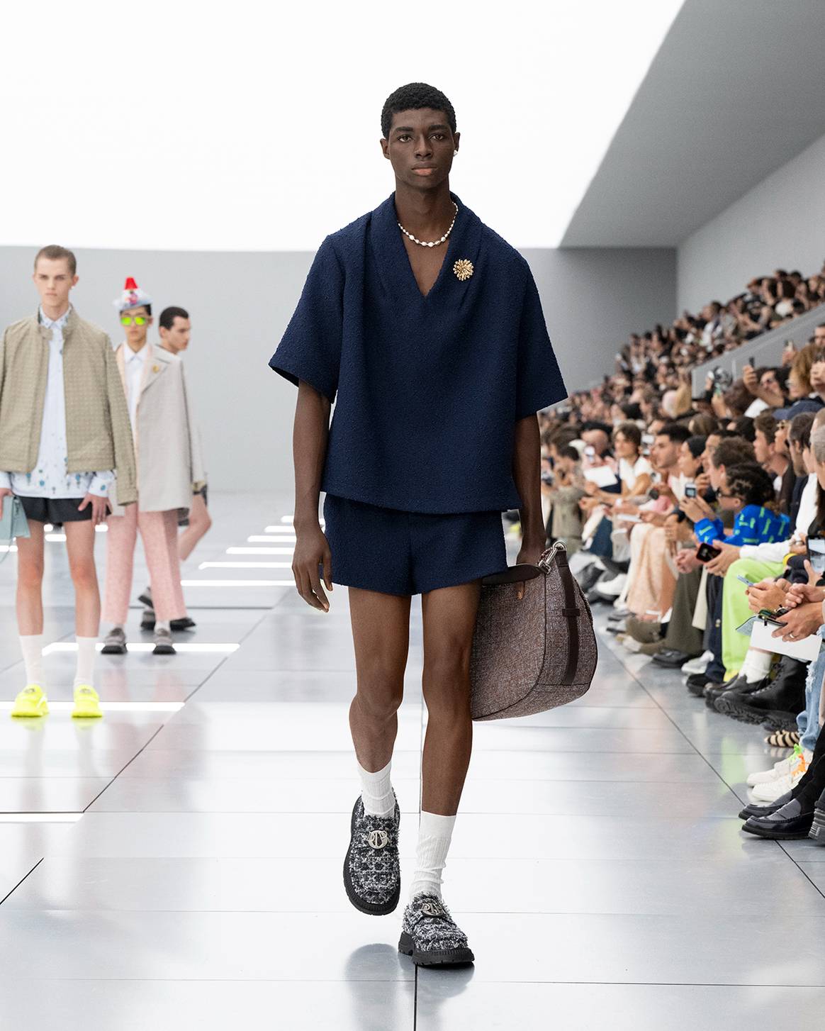 Créditos: Dior, desfile de presentación de la colección masculina para la temporada de Verano SS24. Fotografía de cortesía.