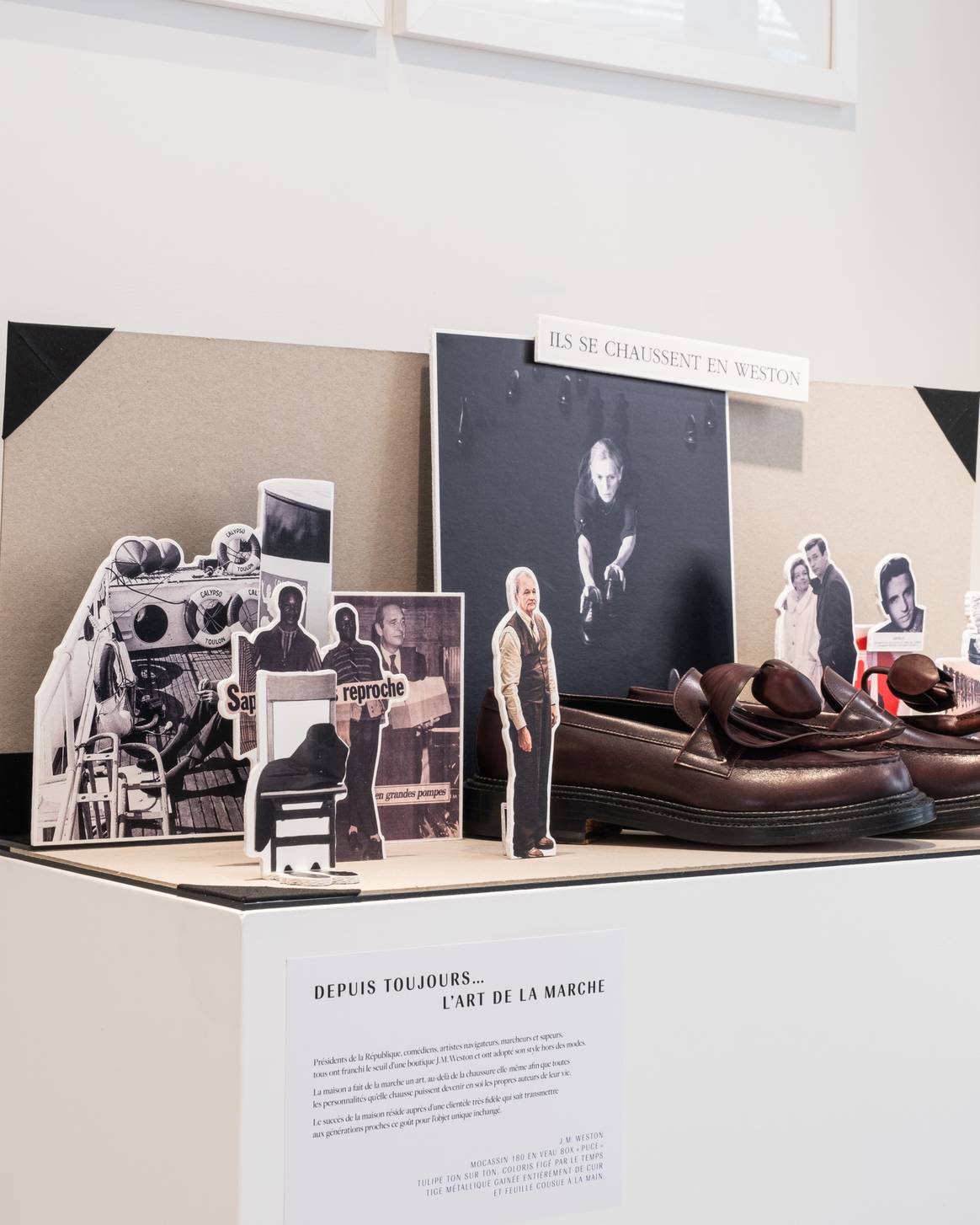Exposition « Qui es-tu J.M. Weston ? ». Courtesy of J.M. Weston
