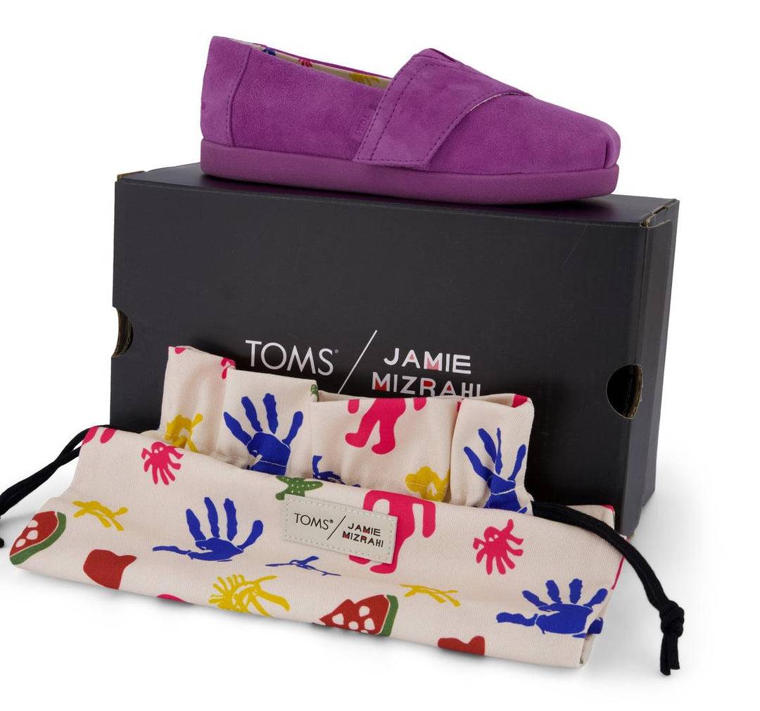 The Toms x Jamie Mizrahi collection