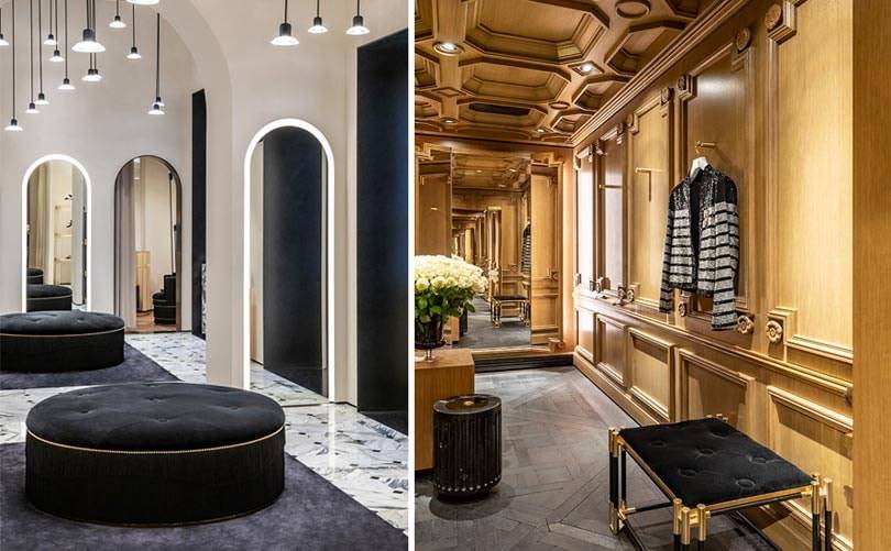 En images : Balmain, le plus grandiose des flagships est à Paris