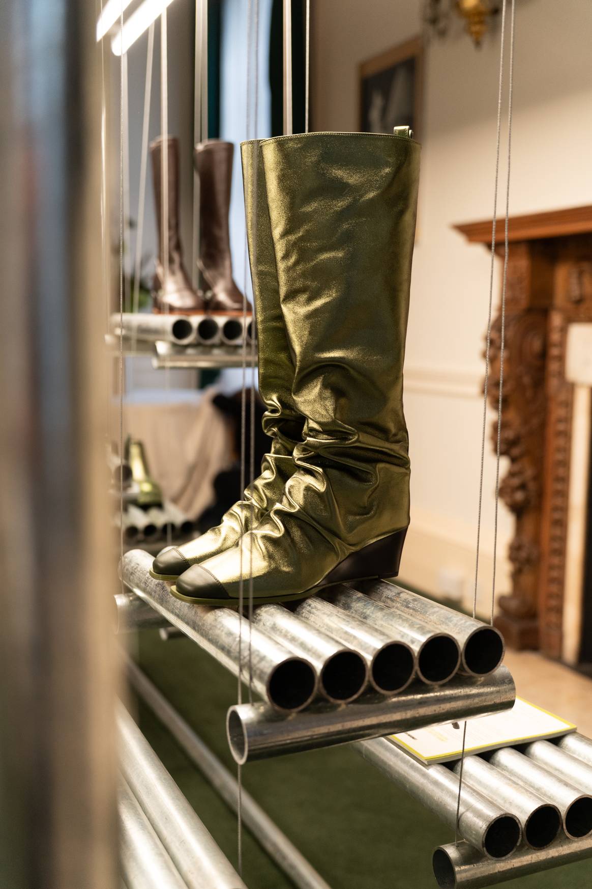 Annie Purdy's capsule collection with APICCAPS showcased during London Fashion Week