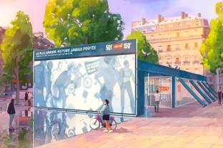 Pour les 150 ans du 501, Levi’s s’installe sur la place de la République